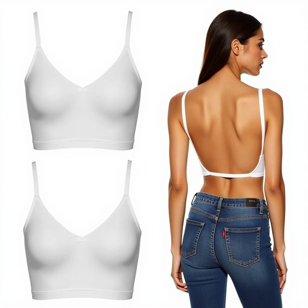 Velvet Nude Invisible Bra